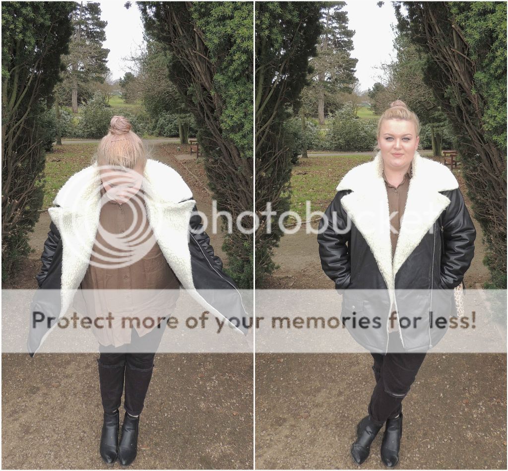 ASOS SHEARLING JACKET