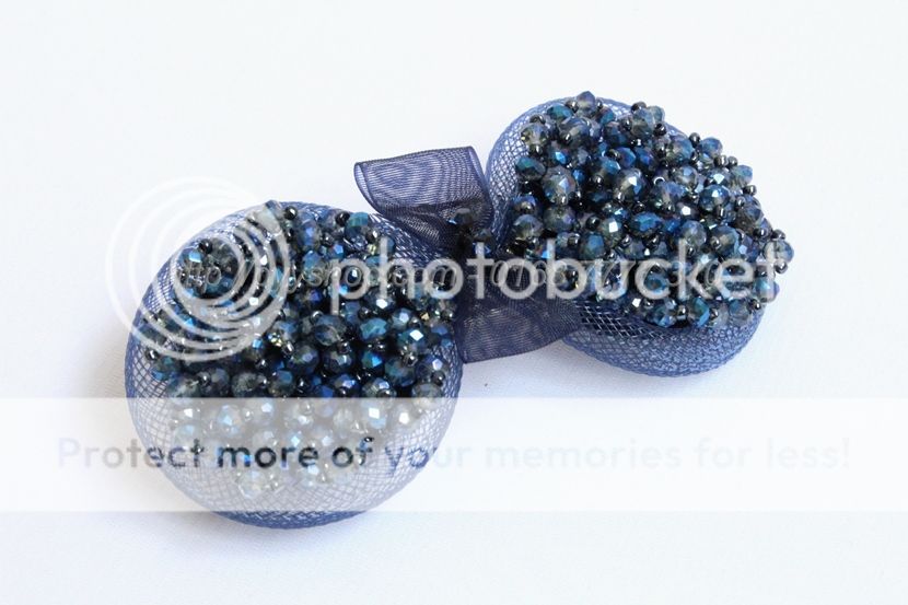 Vòng tay, hoa tai, cột tóc hand-made họa tiết cổ điển. Đảm bảo không đụng hàng! - 11